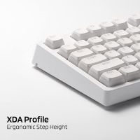 XDA Profile Pudding Keycaps Set, PBT Double Shot โปร่งแสงสำหรับ ISO &amp; ANSI Layout 606568758798104คีย์บอร์ดเครื่องกล