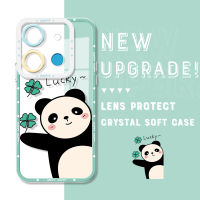 Casing Ponsel สำหรับ Infinix Smart 7 Tecno Spark Go 2023 Pop เคสการ์ตูนกันกระแทกแบบดั้งเดิม7 Pro เคสมือถือใสปลอกอ่อนป้องกันกล้องคลุมทั้งหมด