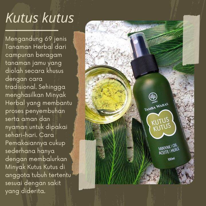 Minyak Balur Kutus Kutus 100 Ml Lazada Indonesia