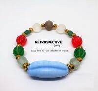 RETROSPECTIVE ITEM ( RT503 )  สร้อยข้อมืองานร่วมสมัย งานทราวดี  ร้อยเรียงอย่างปราณีตและลงตัว ตามแบบนิยมทุกประการ