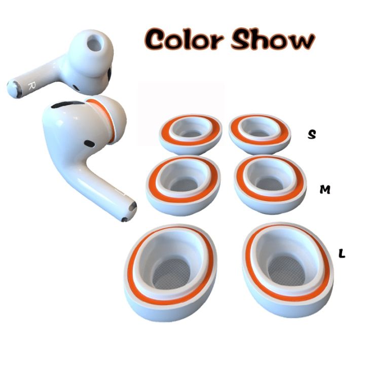 โฟมจำรูปปลายสำหรับ-airpods-pro-2ซิลิโคนปลายหูป้องกันการลื่นที่อุดหูเปลี่ยนได้ที่ครอบหูฝาครอบหูฟังสำหรับ-air-pods-pro