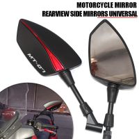 For Yamaha MT-01 MT-09 MT07 MT10 MT03 MT 01 MT09 MT07 03 10 MT-01 MT-10 MT-03 Motorcycle Mirror Rearview Side Mirrors Universal Mirrors