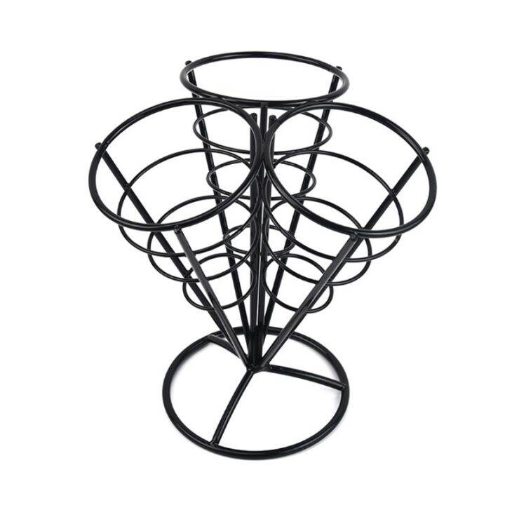 3 in 1 French Fry Stand Holder Fries Cone Basket Rack for Fries Potato