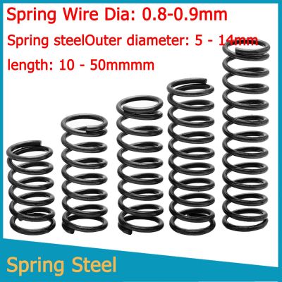 Spring Steel  Compression Release Mechanical Return Spring Pressure Spring Wire Diameter 0.8 mm/ 0.9mm Spine Supporters