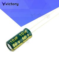 50pcs/lot 10UF 50V 10mf 105C 5X11mm Aluminum Electrolytic Capacitor 50V10UF radial lead 50pcs Electrical Circuitry Parts