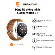 Đồng hồ thông minh Xiaomi Watch S1 AMOLED 1.43 inch 466 x 466 46.5 mm 470
