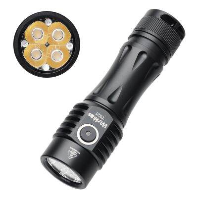 New Release Wurkkos TS25 Powerful 4000lm EDC 21700 Flashlight Quad TIR Optic With Multi Color Aux LEDs Anduril 2.0 UI USB C Char