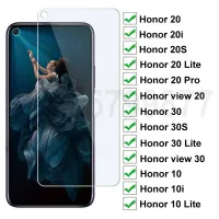 กระจกป้องกัน9D บนสำหรับ Huawei Honor View 20 30 20S 30S 30S ปกป้องหน้าจอสำหรับนิรภัย Honor 30 20 10 Lite 10i ฟิล์มแก้ว20i