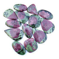 1 Pc Natural Ruby Zeosite 2-4cm Polished Cabochon Stone / Top High Quality Stone / Jewelry Stone Healing Chakra