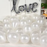 hyfvbujh۩☃∋  5/10/12 Inch Balloons ​White Decoration Birthday Supplie