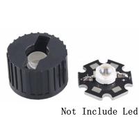 50pcs LED lens for 1W 3w LED chip 8 10 30 45 60 90 120 degree Reflector Collimator black white holder convex optical