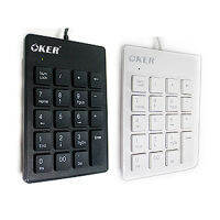 OKER SK-975 คีย์บอร์ด แป้นตัวเลข Numberic Mini Keypad