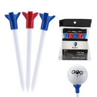 Golf Tees Fly Ball Tee 83มม. สำหรับ Driver Fairway Hybrids Golf Ball Holder Drop Ship 5ชิ้นถุง