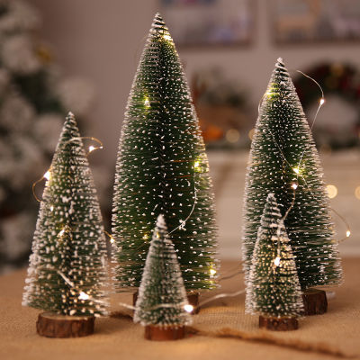 Small Xmas Tree Cedar Pine For Christmas Xmas Party Supplies Christmas Tree Decoration New Year Ornaments