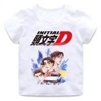 AE86การ์ตูนเสื้อยืดอะนิเมะชื่อย่อ D Drift พิมพ์