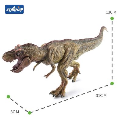 Map the original solid walk tyrannosaurus rex simulation animal model of Jurassic park dinosaur toy boy gift