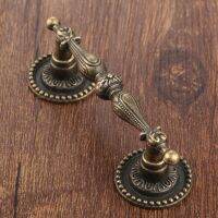 ✖ 1Pc Vintage Furniture Handle European Style Wooden Wine Gift Box Pull Handles Kitchen Cupboard Knob Furniture Hardware 86x24mm