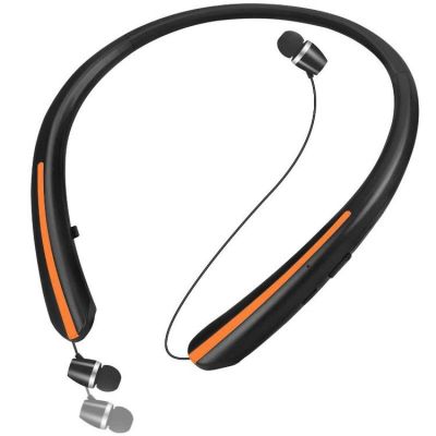 （Orange home earphone cover）  หูฟังหูฟังบลูธูทคล้องคอใหม่สำหรับ LG HX801หูฟังสำหรับเล่นกีฬาเครื่องเสียงเบส Hifi ชุดหูฟังไร้สายกันน้ำ