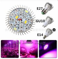 【⊕Good quality⊕】 yanjina85828158 Full Spectrum 5730 E27 Gu10 28W 28 Led แบบ Smd Grow 220V 110V ปลูกพืช Grow Ing โคมไฟกระพริบดอกไม้ในร่ม Hydroponics กล่องเต็นท์