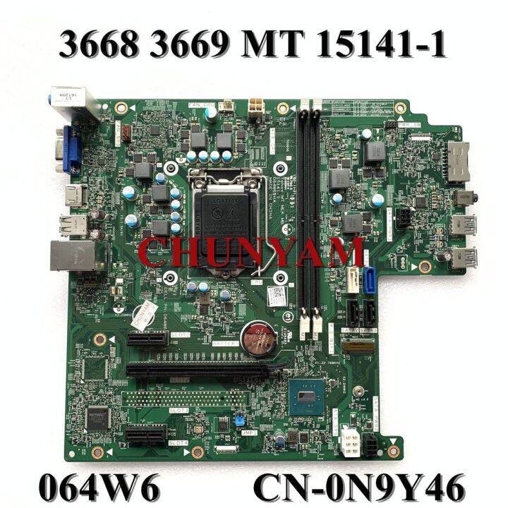 064w6-15141-1สำหรับ-dell-vostro-3668-3669คอมพิวเตอร์เดสก์ท็อปเมนบอร์ดคอมพิวเตอร์-tahoe-mt-mlk-mb-cn-0n9y46เมนบอร์ด-n9y46