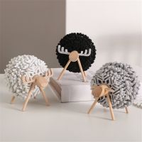 【DT】hot！ 2022 New Sheep Anti Cup Coasters Insulated Round Felt Mats Office Crafts