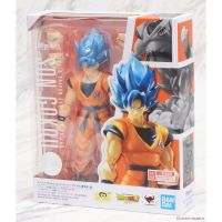 Original SHFiguarts Z Son Goku Blue รูป Super Blue Son Gokou Action Figure ของเล่น Joint Movable Decor