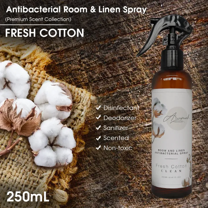 Antibacterial Room & Linen Spray FRESH COTTON Scent Lazada PH