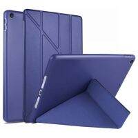 {RUBBIE Shell}2020ใหม่ครอบคลุมกรณีสำหรับ iPad 9.7นิ้ว2017 2018 6th Air 1/2 Pro 9.7 Mini 1 2 3 4 5 TPU นิ่มสมาร์ทการนอนหลับตื่นขึ้นมาหนัง PU