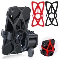 Motorcycle Cycle Phone Holder Elastic Silicone X Web Grip Phone Mount Band Elastic Rubber Cycling Navigation Phone Fixed Strap