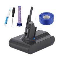Replace V7 Battery Adapter+Pre-Filter Full Kit 21.6V for Dyson V7 Animal/Extra/Absolute/Trigger Vacuum Cleaners