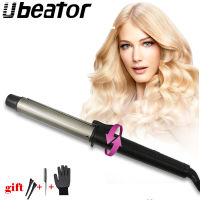 Pro New Cone Golden Ceramic Coated Plate Curling Iron Electric Hair Curler Magic Curling Wand Hair Styler Waver tools crimper oif