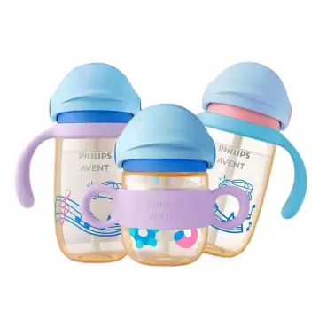 Bunnytoo Baby Sippy Cup with Straw & Spout Transition Bottle for 1