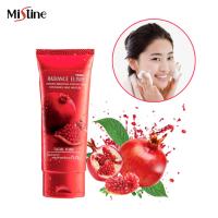 Mistine Radiance Elixir Facial Foam 80g. มิสทีน เรเดียนซ์ อิลิกเซอร์ โฟมทับทิม โฟมล้างหน้า โฟมทำความสะอาดผิวหน้า (1 หลอด)