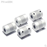 10PCS 2mm 2.3mm 3mm 4mm 5mm 6mm 6.35mm 7mm 8 mm 10mm D19xL25 Aluminium CNC Stepper Motor Flexible Shaft Coupling Coupler