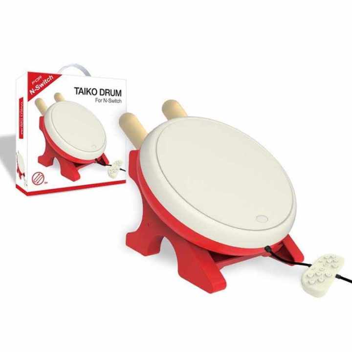 taiko-drum-for-nintendo-switch-and-nintendo-switch-lite-ชุดกลอง-taiko-กลอง-taiko-dobe-taiko-drum-taiko-drum-กลองไทโกะ-drum-set-for-switch-tns-1867d