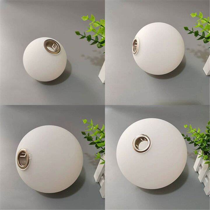Matte White Globe G9 Glass Shade Replacement with 2cm Thread D6cm D8cm