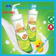 Lactacyd Milky 250ml và Lactacyd Milky 500ml - Sữa tắm gội trẻ em