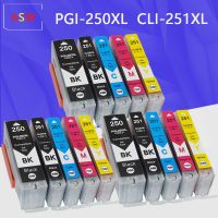 【Best-Selling】 PluscaseStore 15PK PGI250 PGI-250 CLI-251สำหรับ PIxma MG6620 MX922 MG5620 MG5420 MG6320 MX922 MG6420 MG7520 MG5520 IP7220หมึก