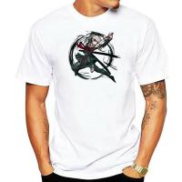 2022 Men Print Danganronpa Logo Tshirt White Japanese Anime Cool Tee T