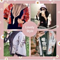 Hot Deal iWholesales KIMONO Printed Cardigan Women’s Printed Outerwear Kimono Cardigans [Ready Stock]