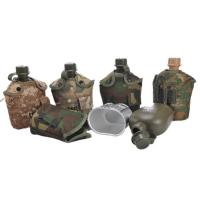 Limited Time Discounts 1L Outdoor Army Military Water Bottle Camping Hiking Picnic Canteen With Aluminum Cup Portable For Outdoor Travel
