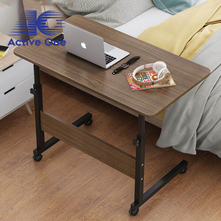 ACTIVEONE 80CM Adjustable Portable Bedside Laptop Table Sofa Side