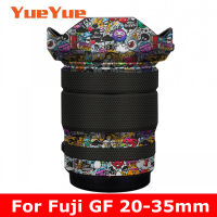 20-35รูปลอกผิวไวนิลห่อฟิล์มเลนส์ร่างกายป้องกันสติ๊กเกอร์เสื้อสำหรับ Fujifilm GF 20-35มิลลิเมตร F4 R WR GF20-35 GF20-35mm