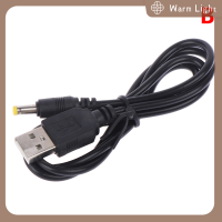 Warm Light USB ถึง DC 5.5mm * 2.1/2.5*0.7/3.0*1.0/4.0*1.7/3.5*1.35 5V Barrel JACK Power CABLE