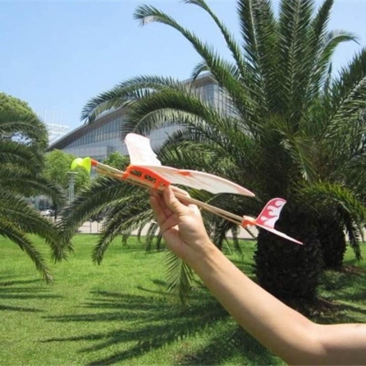 โฟมเครื่องบินรุ่นมือเครื่องบินโยนเครื่องบินกีฬากลางแจ้งของเล่นสำหรับเด็ก