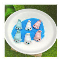 Colorful Mini Animal Resin Art Cute Dolphin Flaback Animal Models For Scrapbook Hair Clips Making Supplies