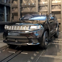 1:32 ratio JEEP Grand Cherokee Trackhawk alloy car model with sound and light childrens toys metal ornaments collection