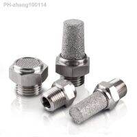 Pneumatic connector 304 stainless steel muffler BSP 1/8 1/4 3/8 1/2 muffler accessories noise filter throttle muffler