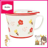 ชามมีหู พร้อมฝา PORCELAIN KECH 7 นิ้ว RED DAISYPORCELAIN BOWL WITH HANDLE AND LID KECH 7IN RED DAISY **ใครยังไม่ลอง ถือว่าพลาดมาก**