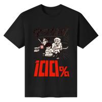 เสื้อยืดโอเวอร์ไซส์Mob Psycho 100 Manga 2023 Oversized T Shirt for Men Anime Tshirt Cotton Tee Unisex_09 S-5XL